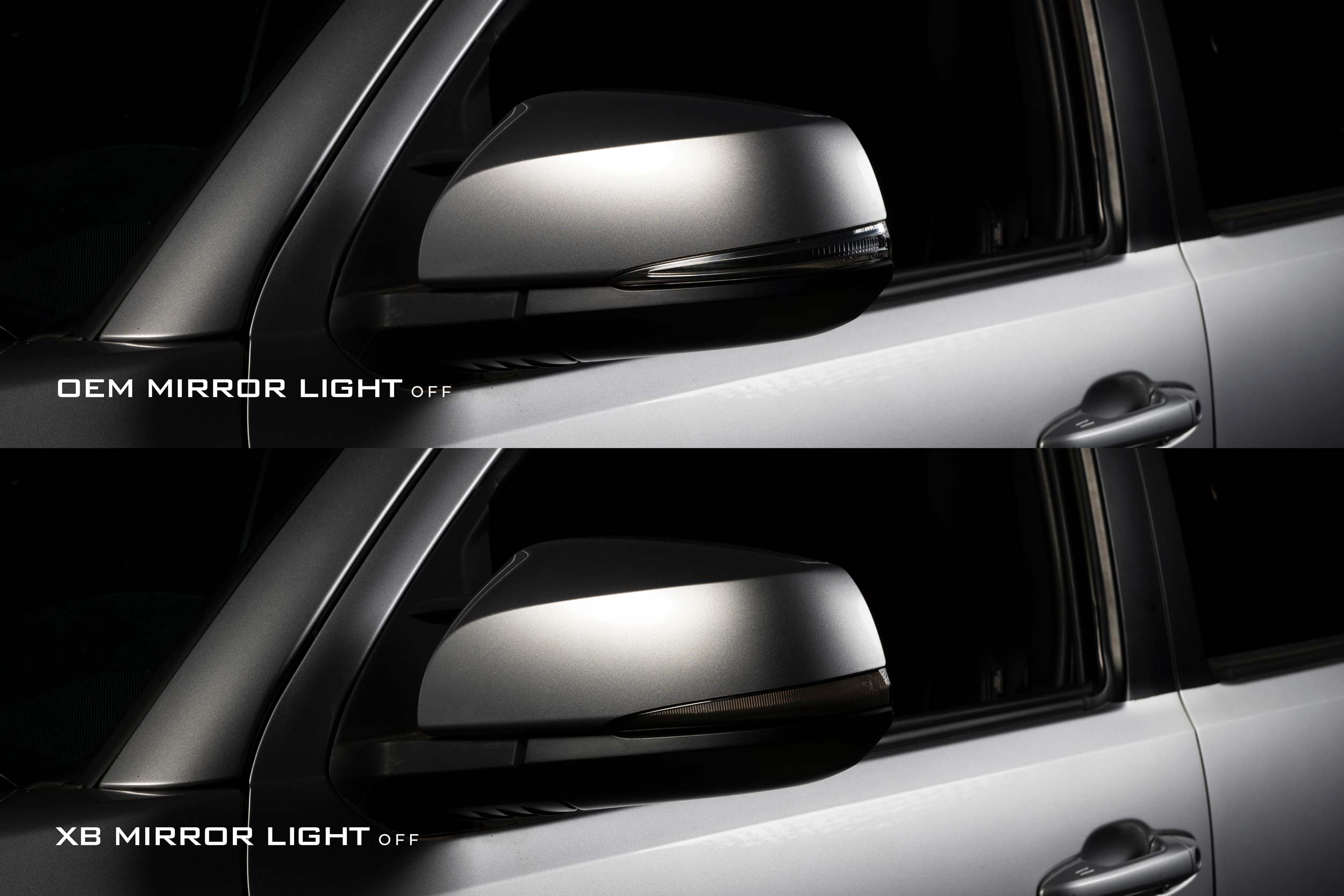 XB LED Side Mirror Lights: Toyota Tacoma (16-21 / Set)