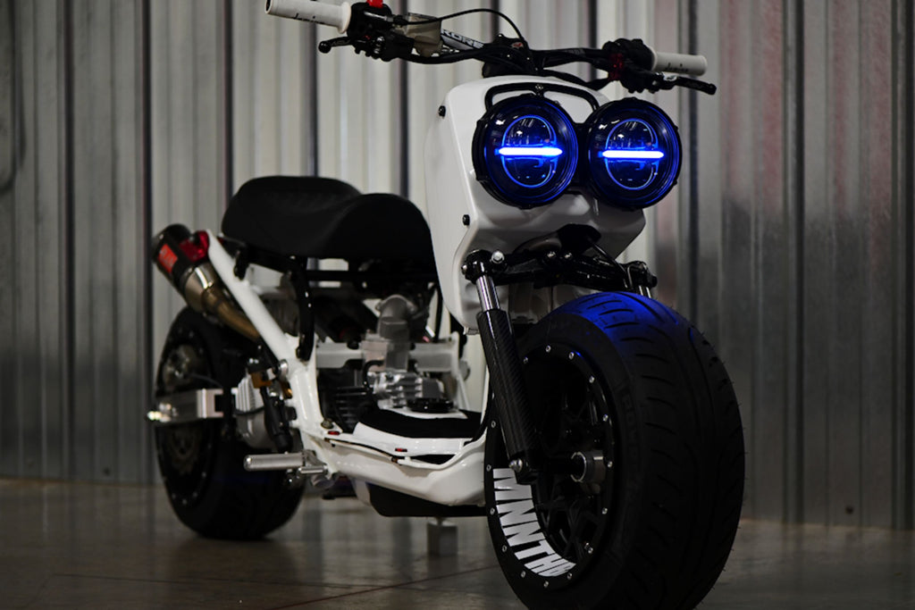 XKChrome RGB LED 5.75in Headlight Kit: Black w/o Controller