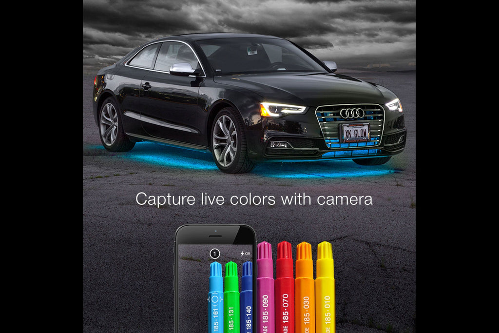 XKChrome RGB LED MC Accent Light Kit: 10x Pods, 8x 10in Strips
