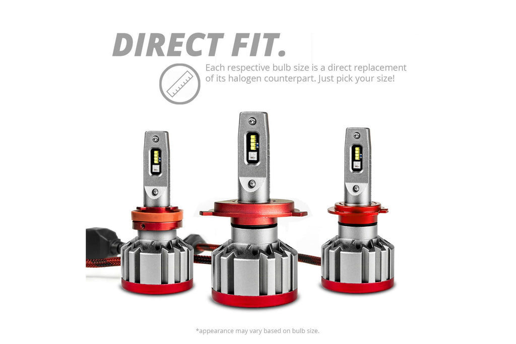 XKChrome RGB LED Bulbs: 9006/HB4 w/o Controller (Pair)