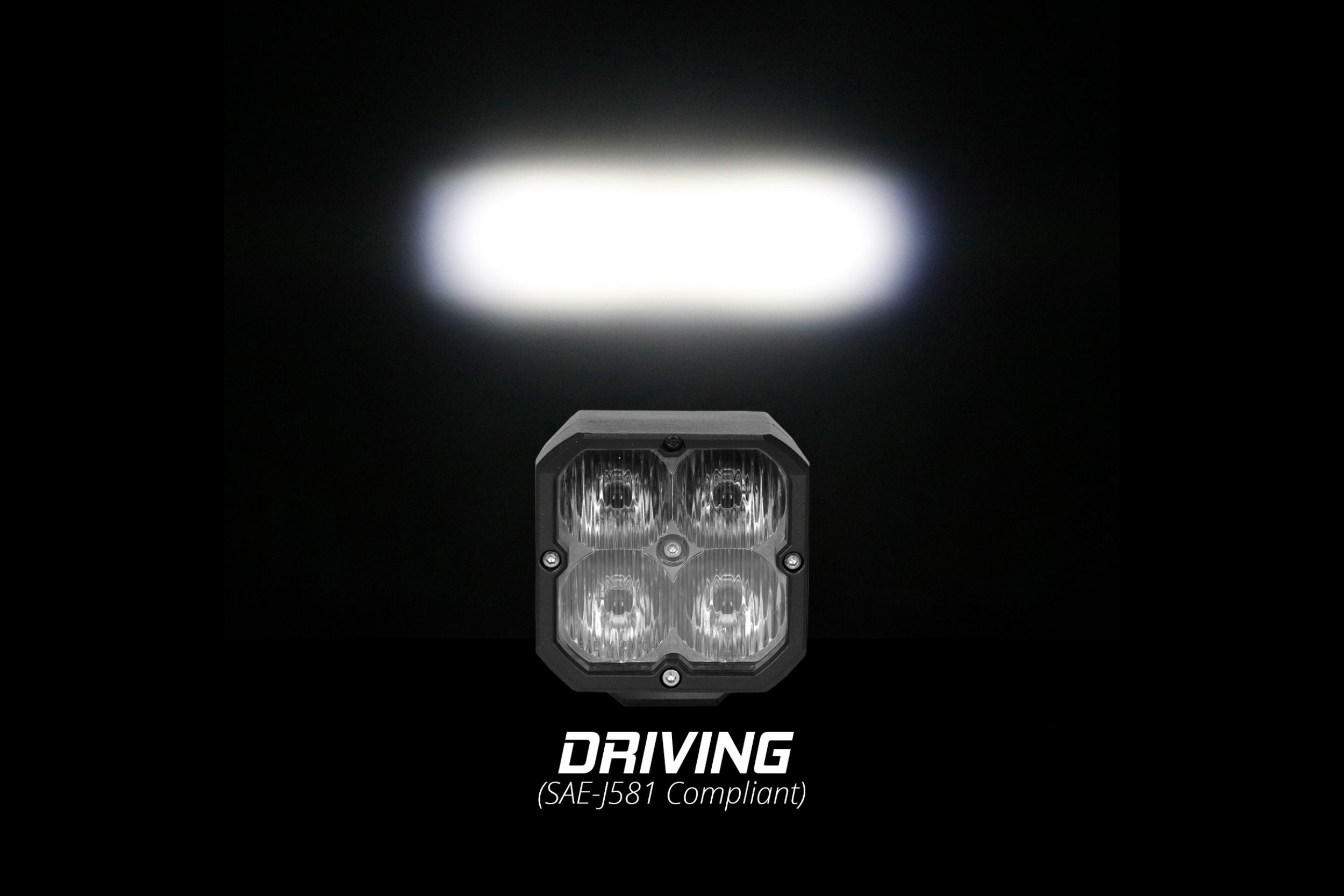 XKChrome RGB LED Cube Light Kit: Driving / Flush (Pair)
