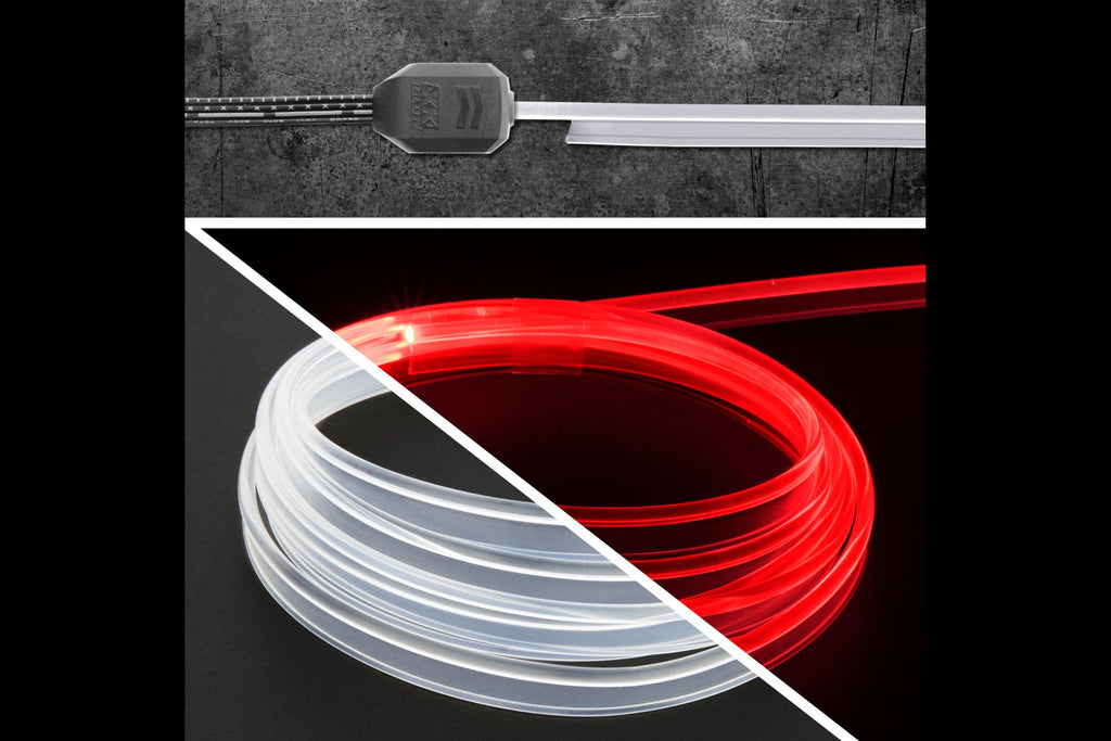 XKChrome RGB LED Fiber Optic Roll: 72in
