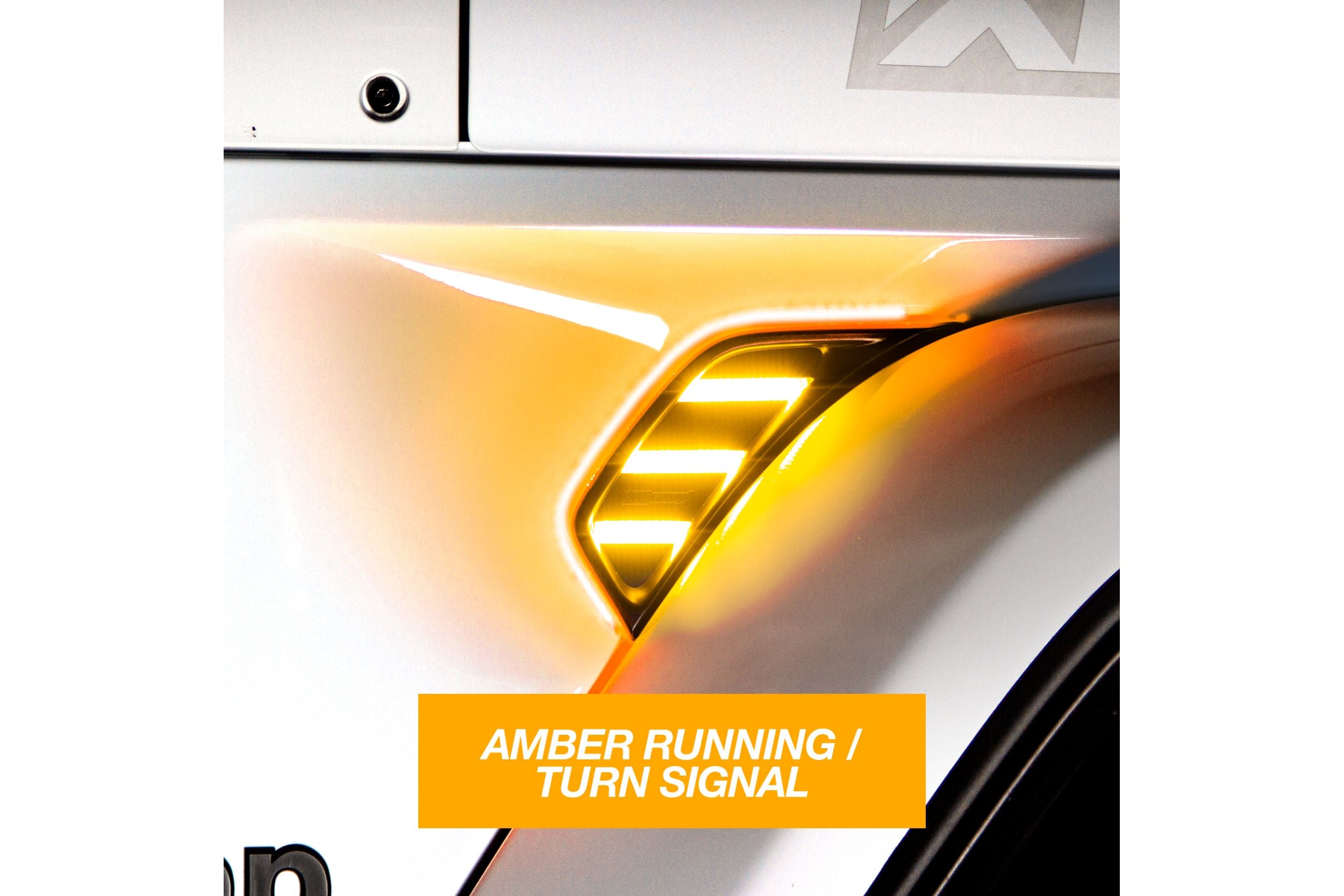 XKGlow Jeep Air Vent Light Kit: Amber