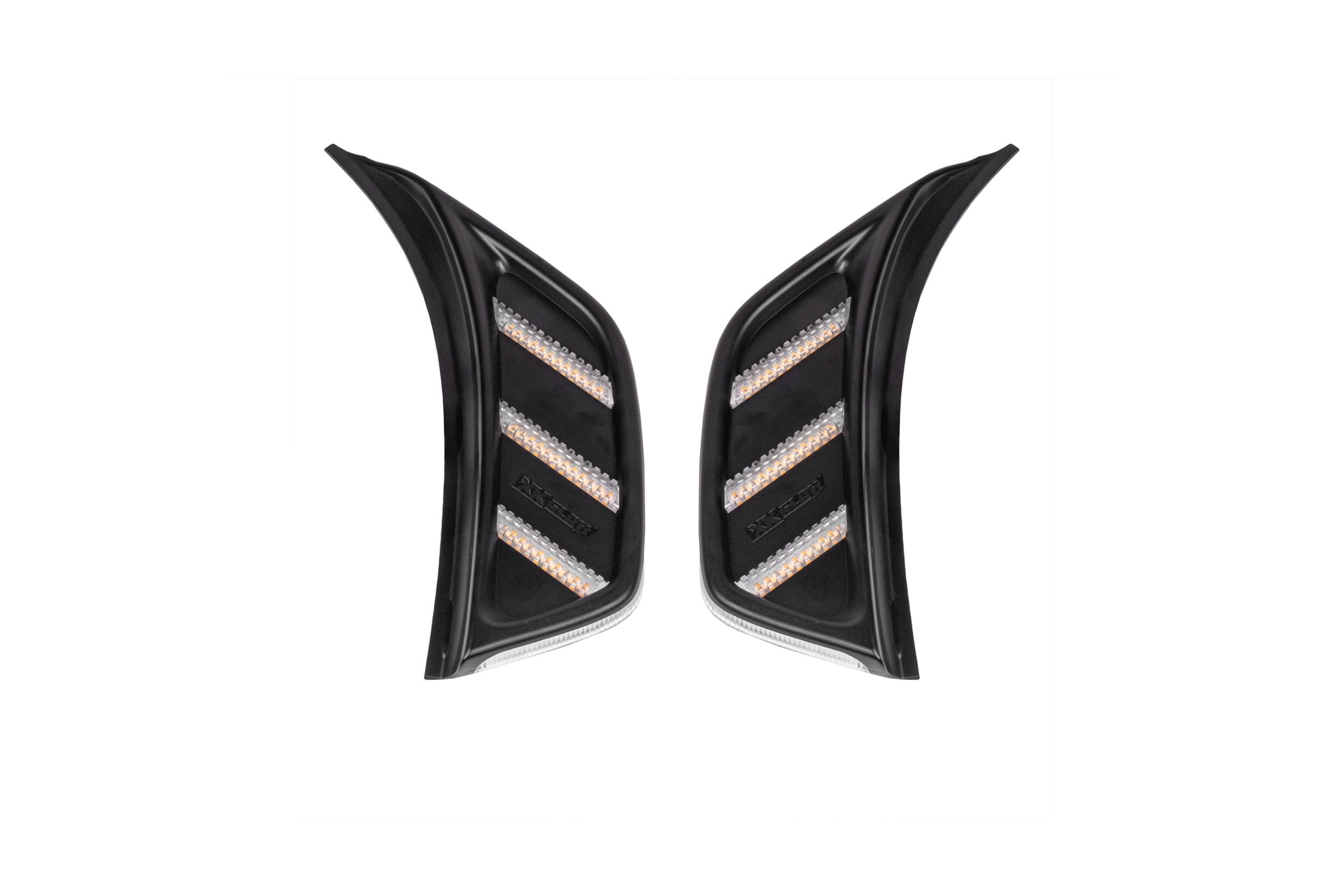 XKGlow Jeep Air Vent Light Kit: Amber