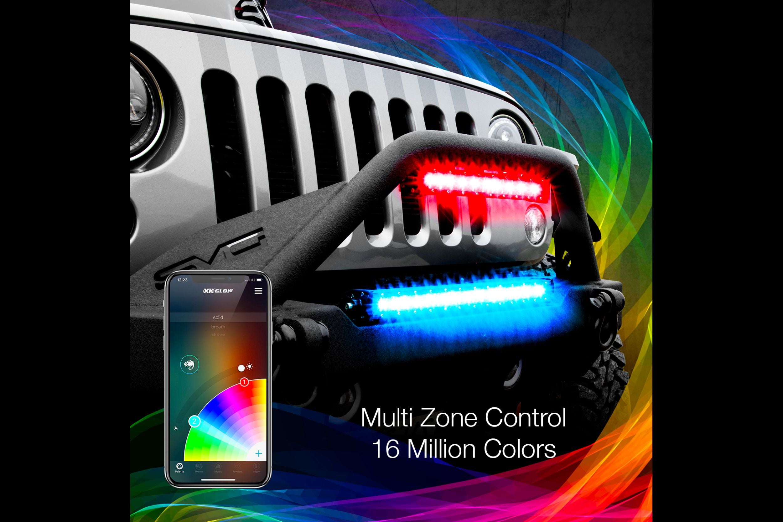 XKChrome RGB LED Light Bar: 14in