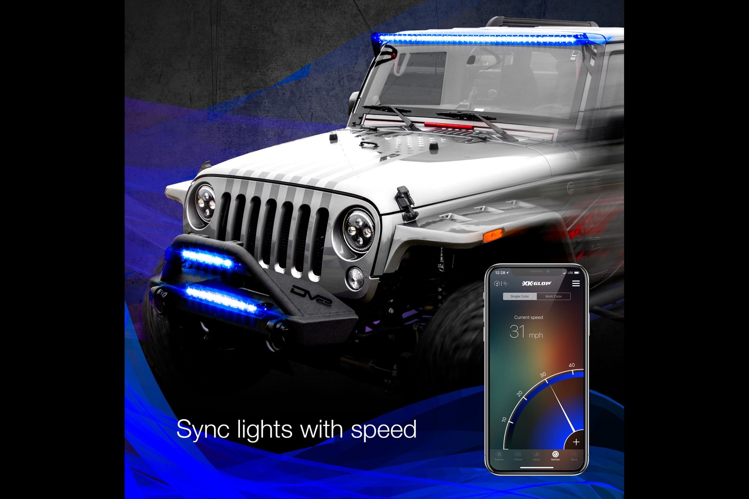 XKChrome RGB LED Light Bar: 20in