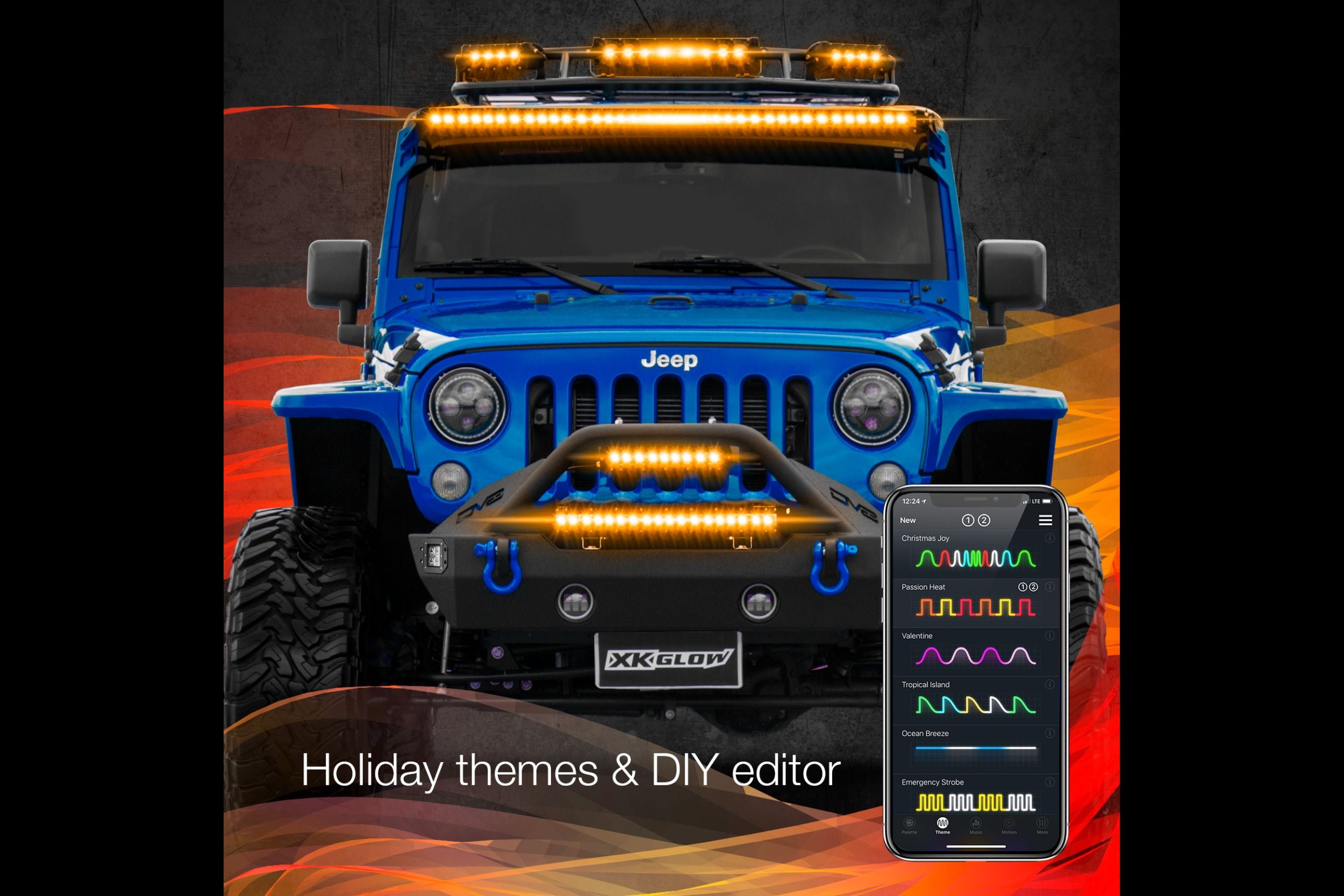 XKChrome RGB LED Light Bar: 50in