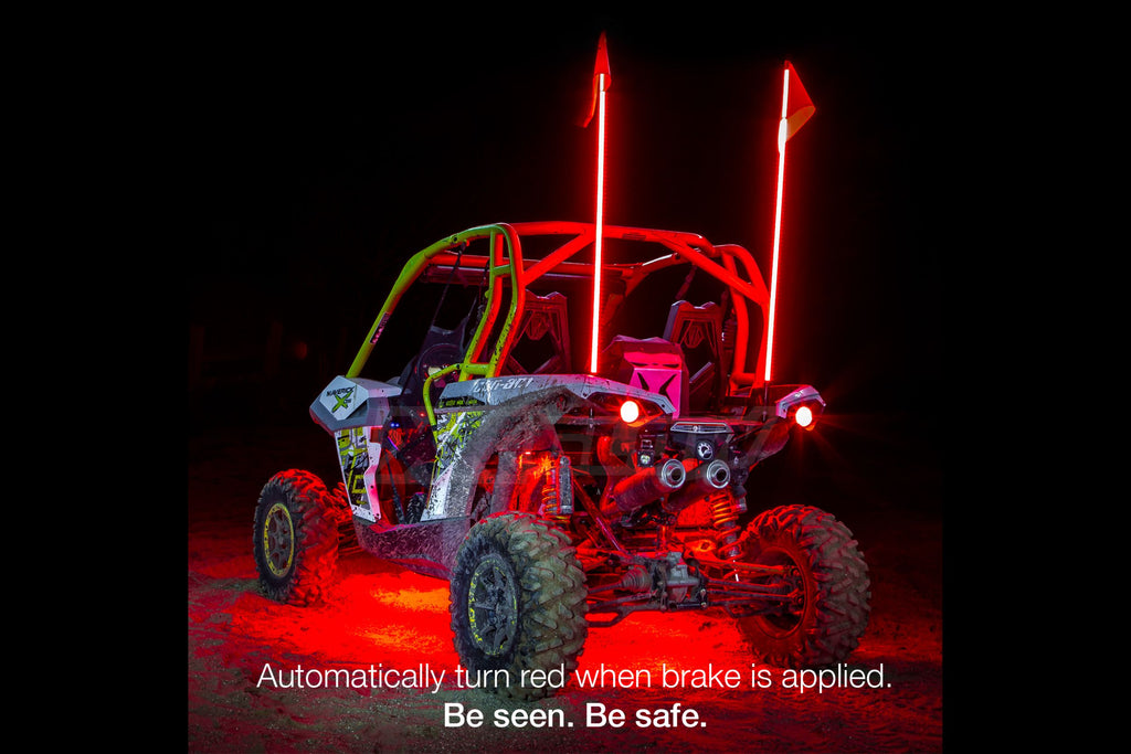 XKChrome RGB LED UTV Accent Light Kit: 18x Pods, 2x 24in, 14x 12in Strips