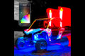 XKChrome RGB LED Whip Light: 48in w/ Dash Mount Controller