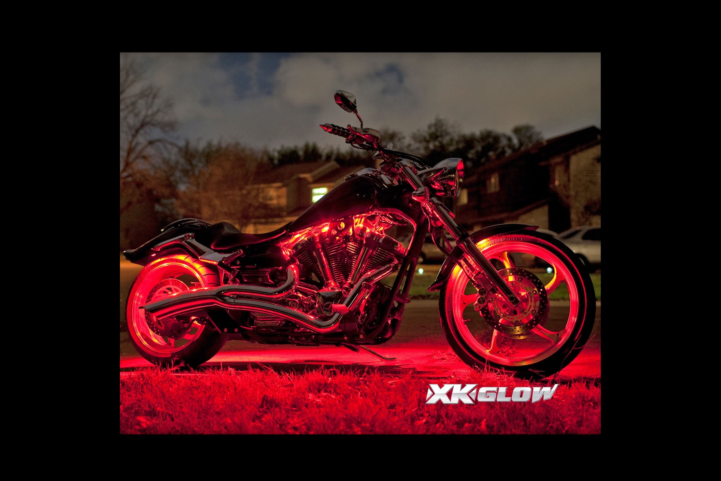 XKGlow Accent Light Kit: 7-Color RGB / 10x Pods, 8x 10in Strips