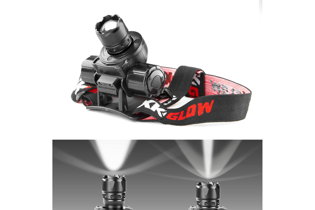 XKGlow Adjustable LED Head Light: Green