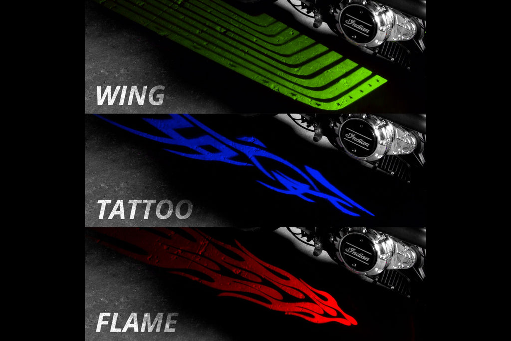 XKGlow CurbFX Film+Optic Accent Lights: Tattoo (Pair)