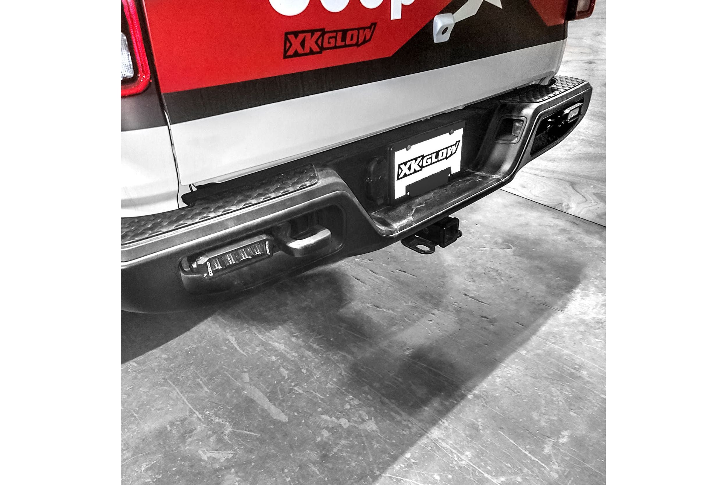XKGlow Light Bar Bracket Kit: Jeep JL/JT / Ditch Light / 50-52in