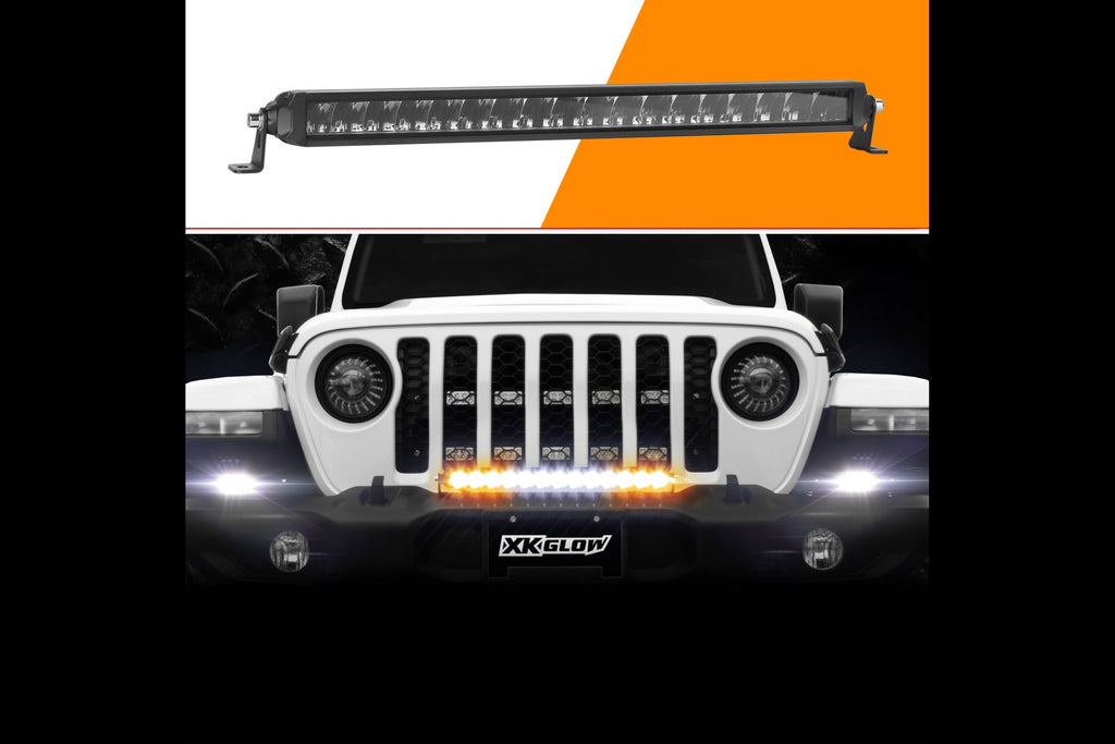 XKGlow Razor LED Light Bar Kit: 10in / Fog+Strobe