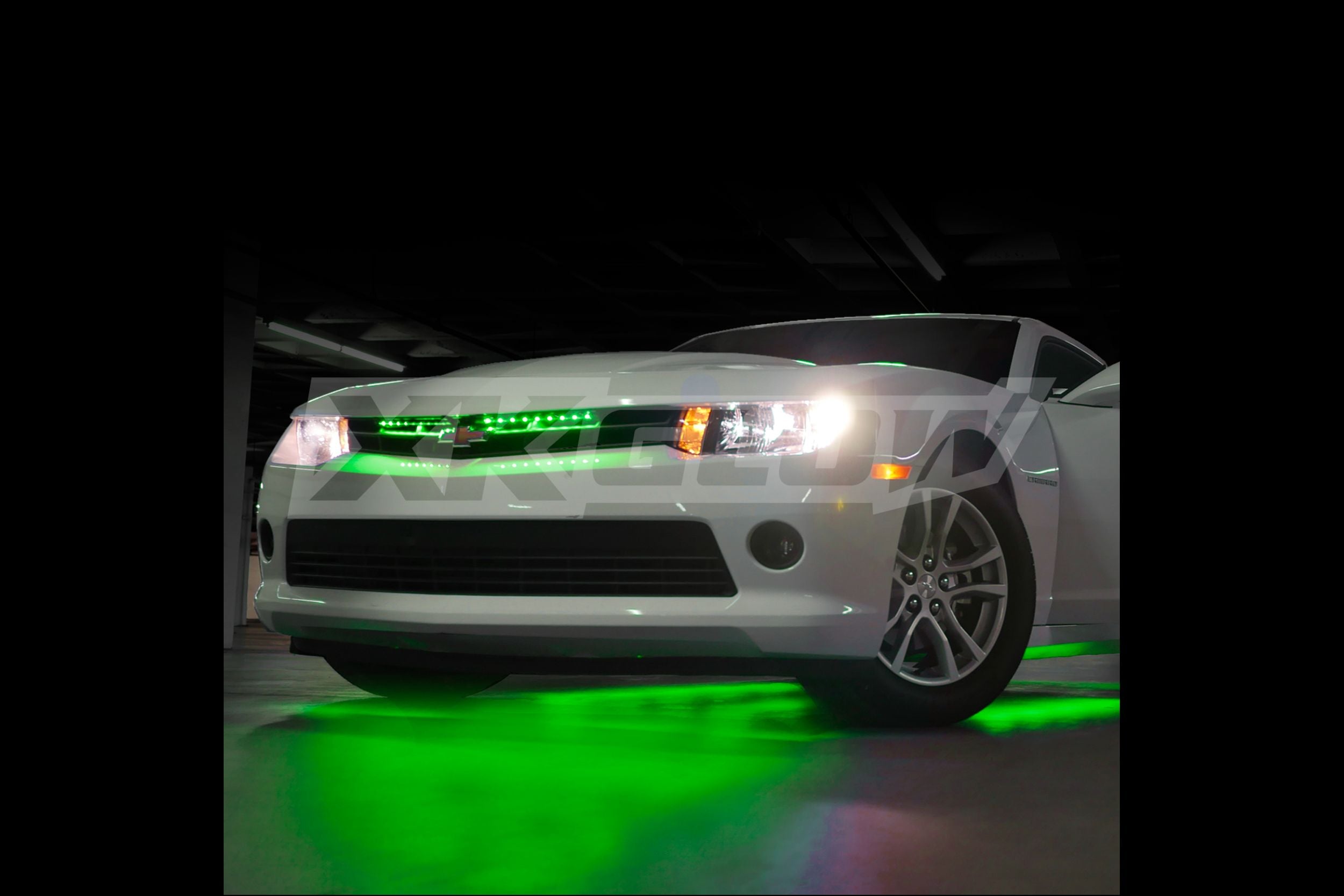 XKGlow Underglow Light Kit: Amber / 8x 24in Tubes