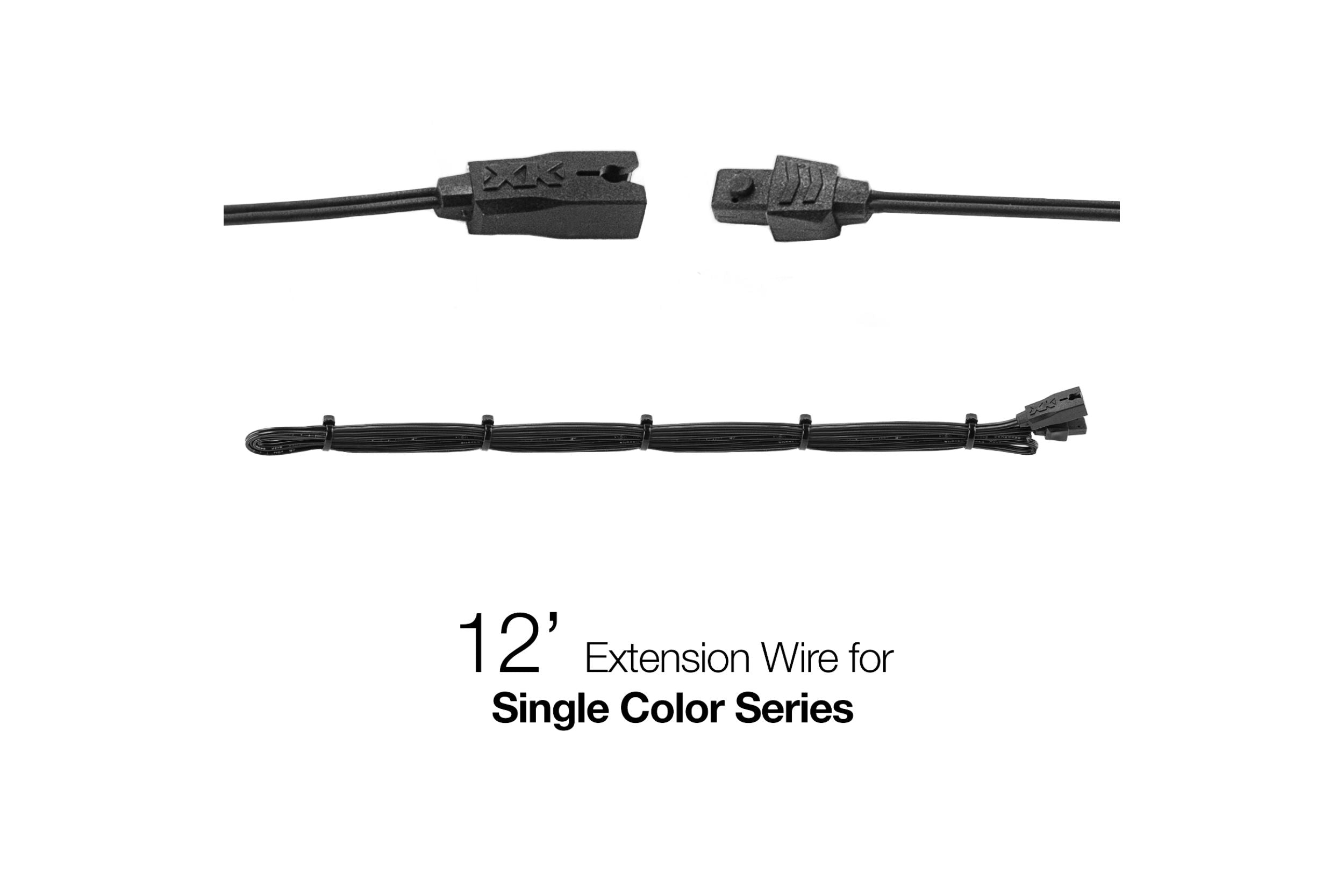 XKGlow Wire Extension: 72in / 4-Pin RGB
