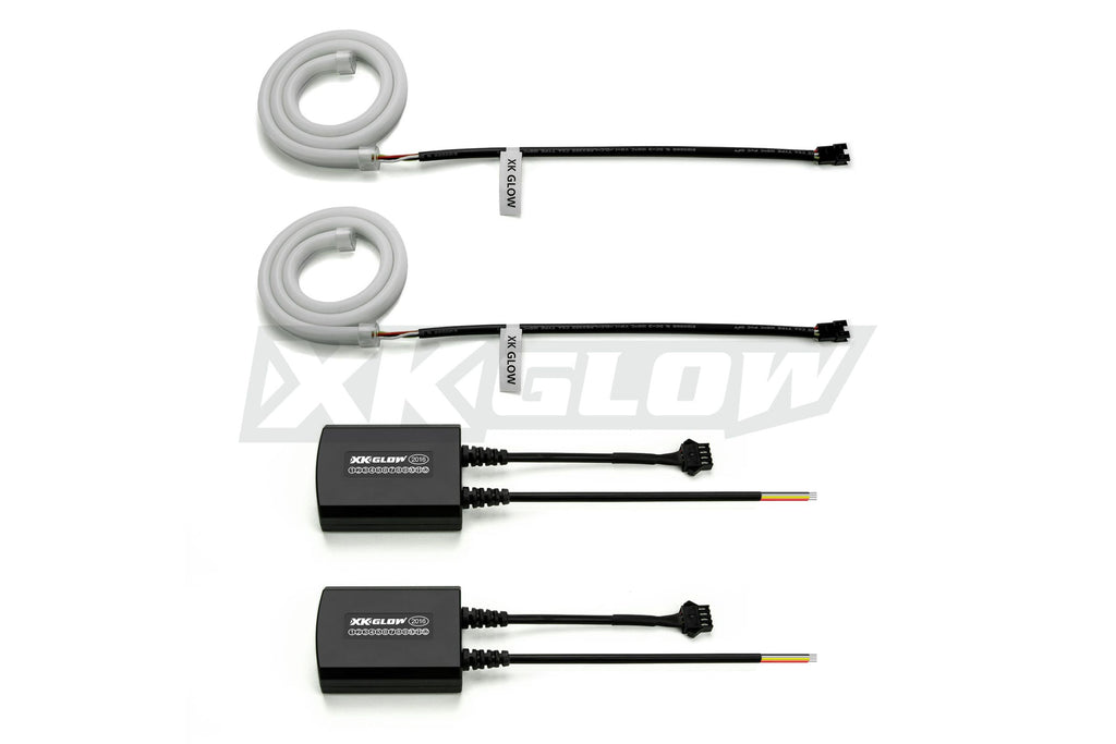 XKGlow Flexible Sequential Switchback Strips: 24in (Pair)