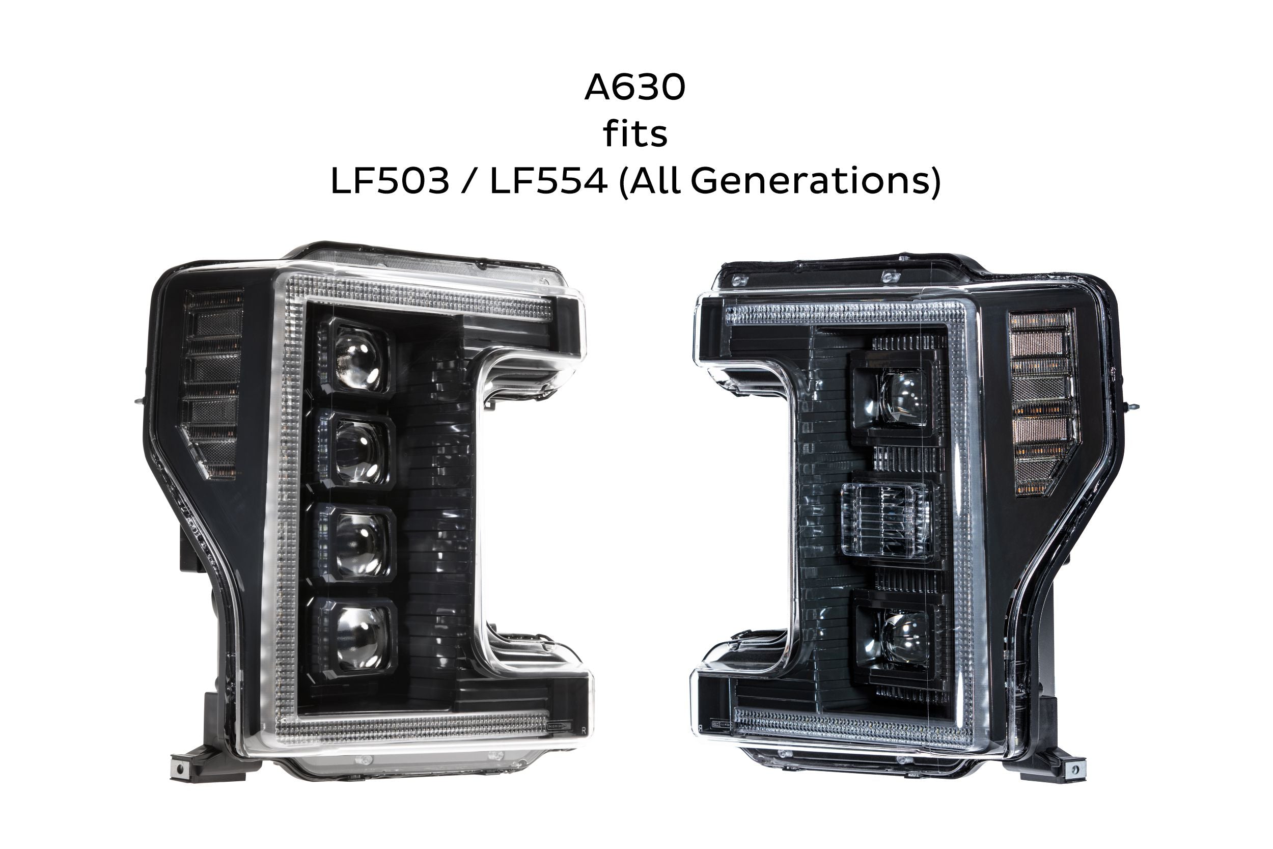 Smoked Sidemarkers: LF531 (All Gens) (Set)