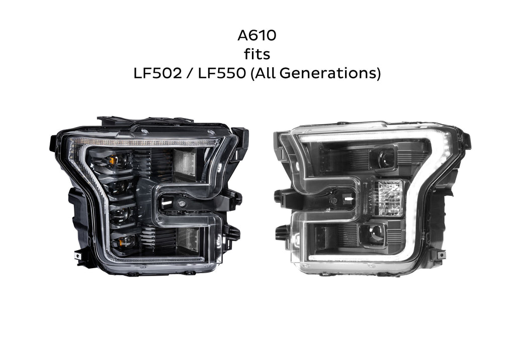 Smoked Sidemarkers: LF523 / LF525 (All Gens) (Set)