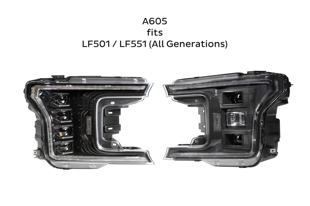 Smoked Sidemarkers: LF502 / LF550 (All Gens) (Set)