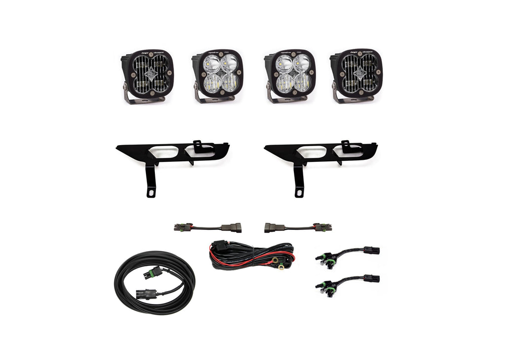 BD LED Fog Kit: 21+ F-150 (SAE Amber / Pro)