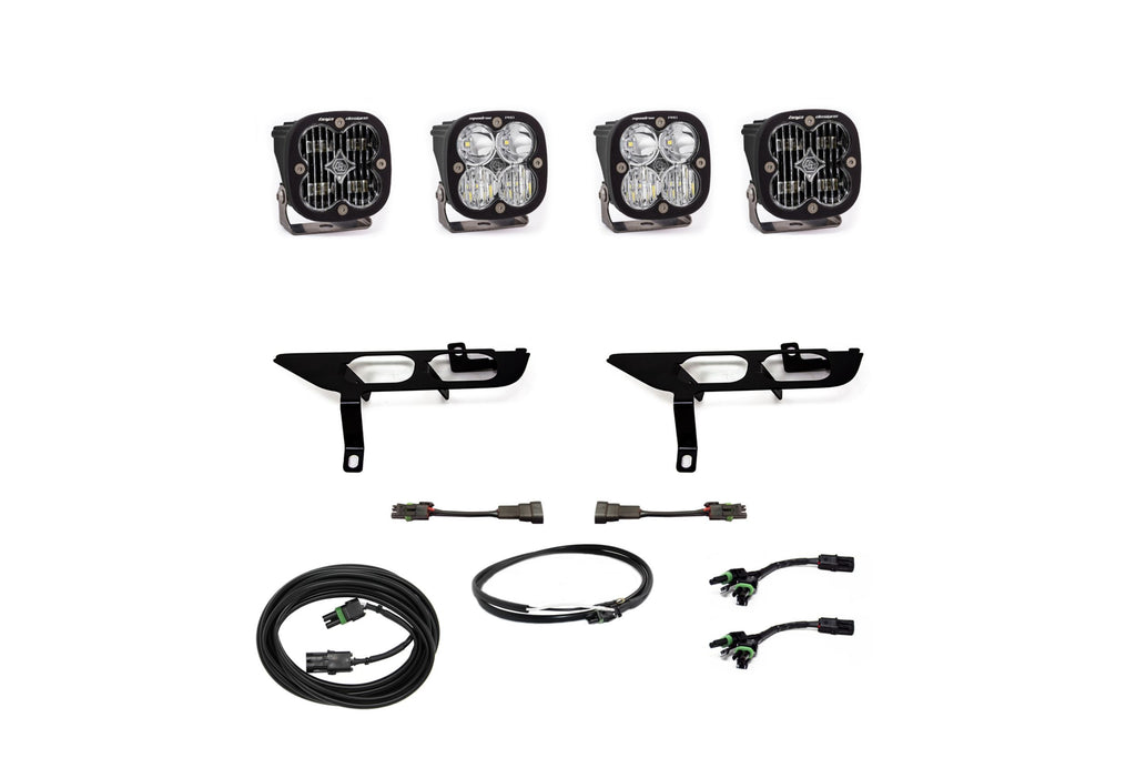 BD LED Fog Kit: 21+ F-150 (SAE Amber / Sport w/ Upfitter)
