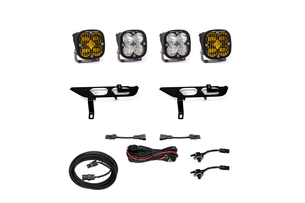 BD LED Fog Kit: 21+ F-150 (SAE Amber / Pro)