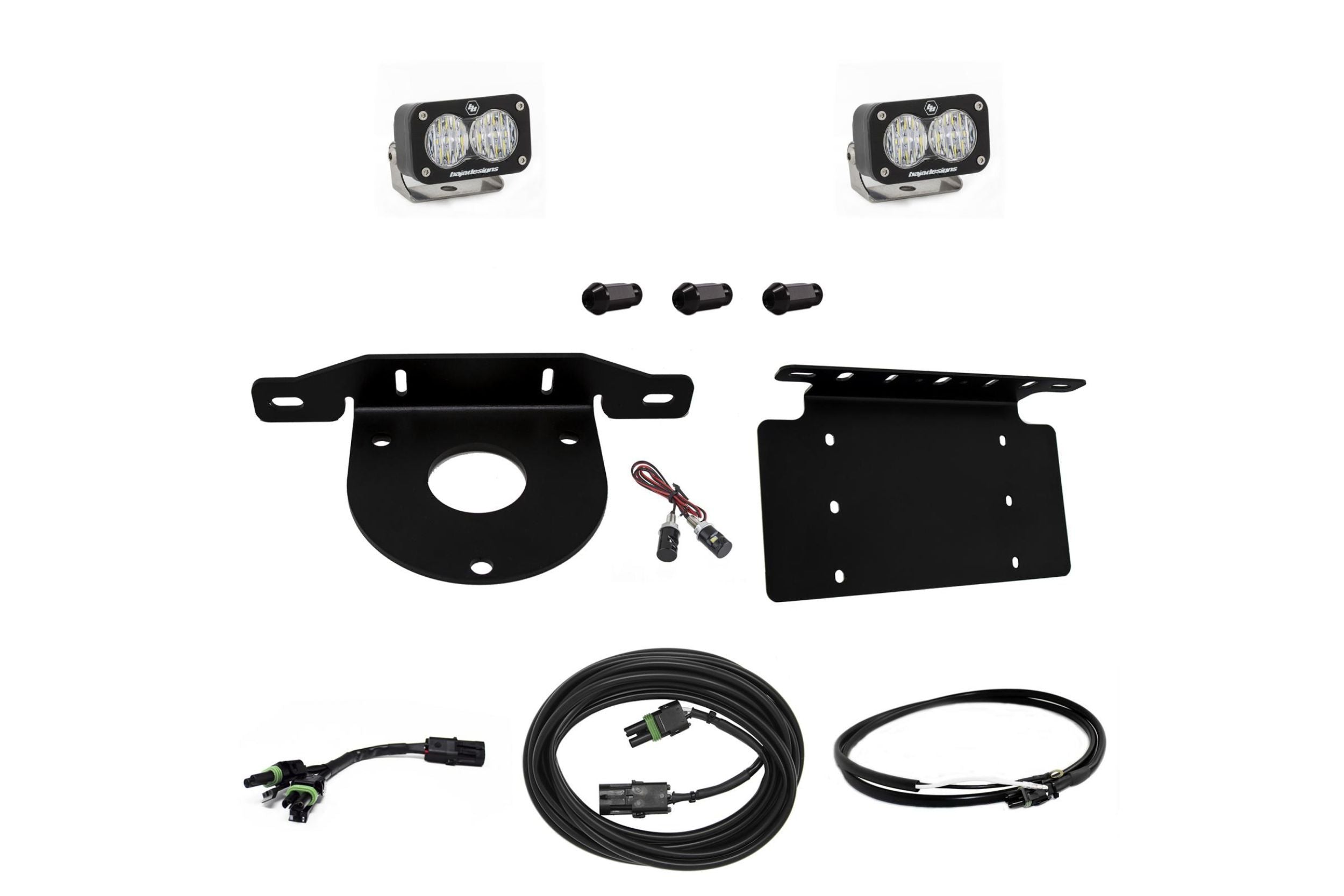 BD Reverse Light LED System: 21+ Bronco (Dual S2 Sport w/ Upfitter)