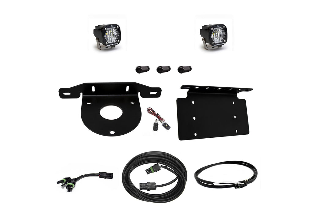 BD Reverse Light LED System: 21+ Bronco (Dual S1 w/ Plate Mount & Upfitter)