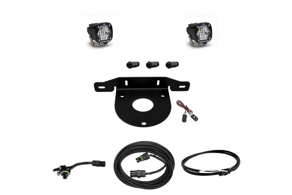 BD Reverse Light LED System: 21+ Bronco (Dual S1 w/ Plate Mount & Upfitter)