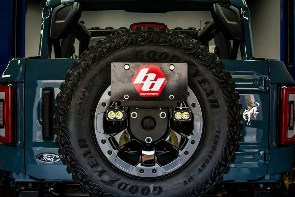 BD Reverse Light LED System: 21+ Bronco (Dual S2 Sport w/ Upfitter)