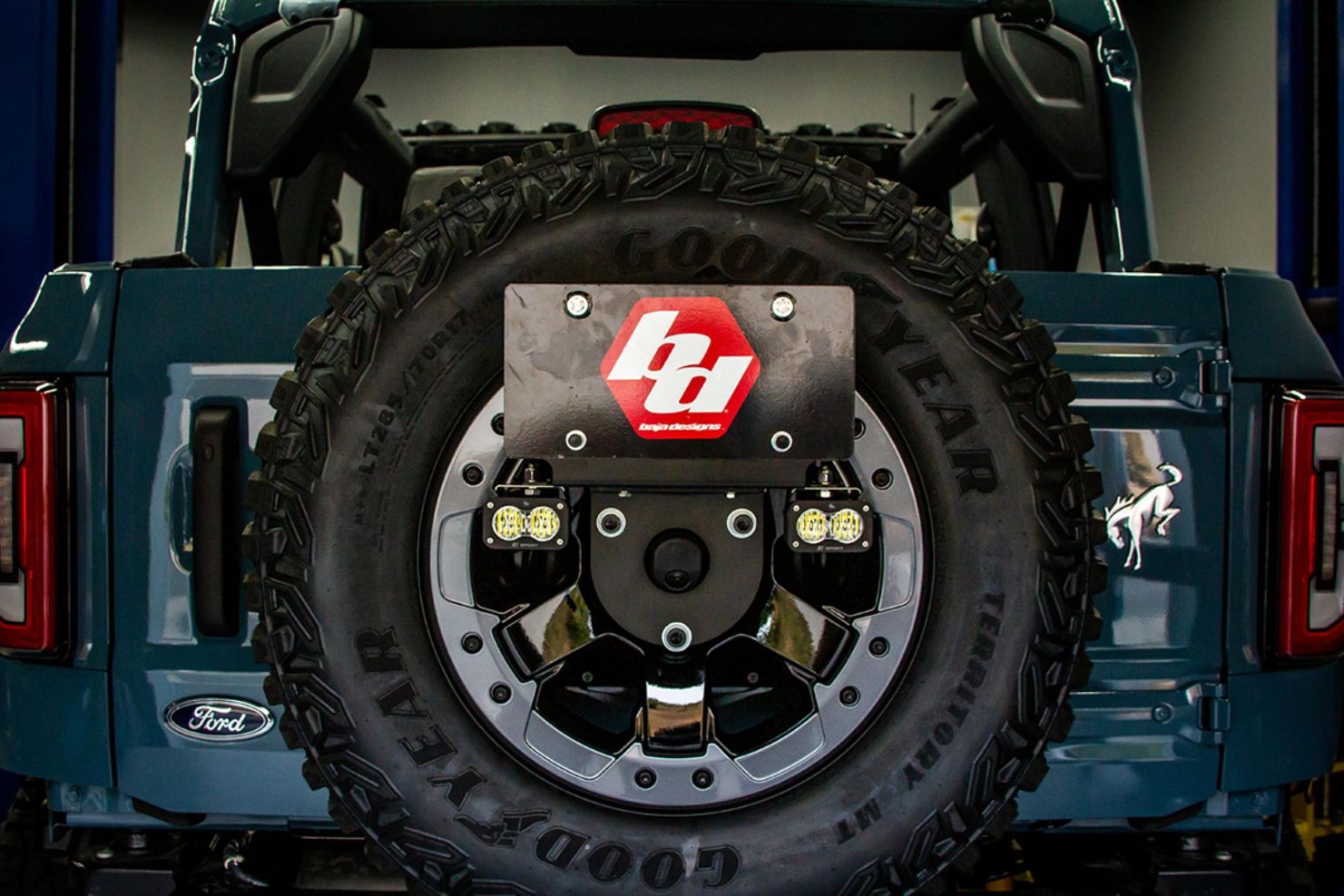BD Reverse Light LED System: 21+ Bronco (Dual S2 Sport w/ Upfitter)