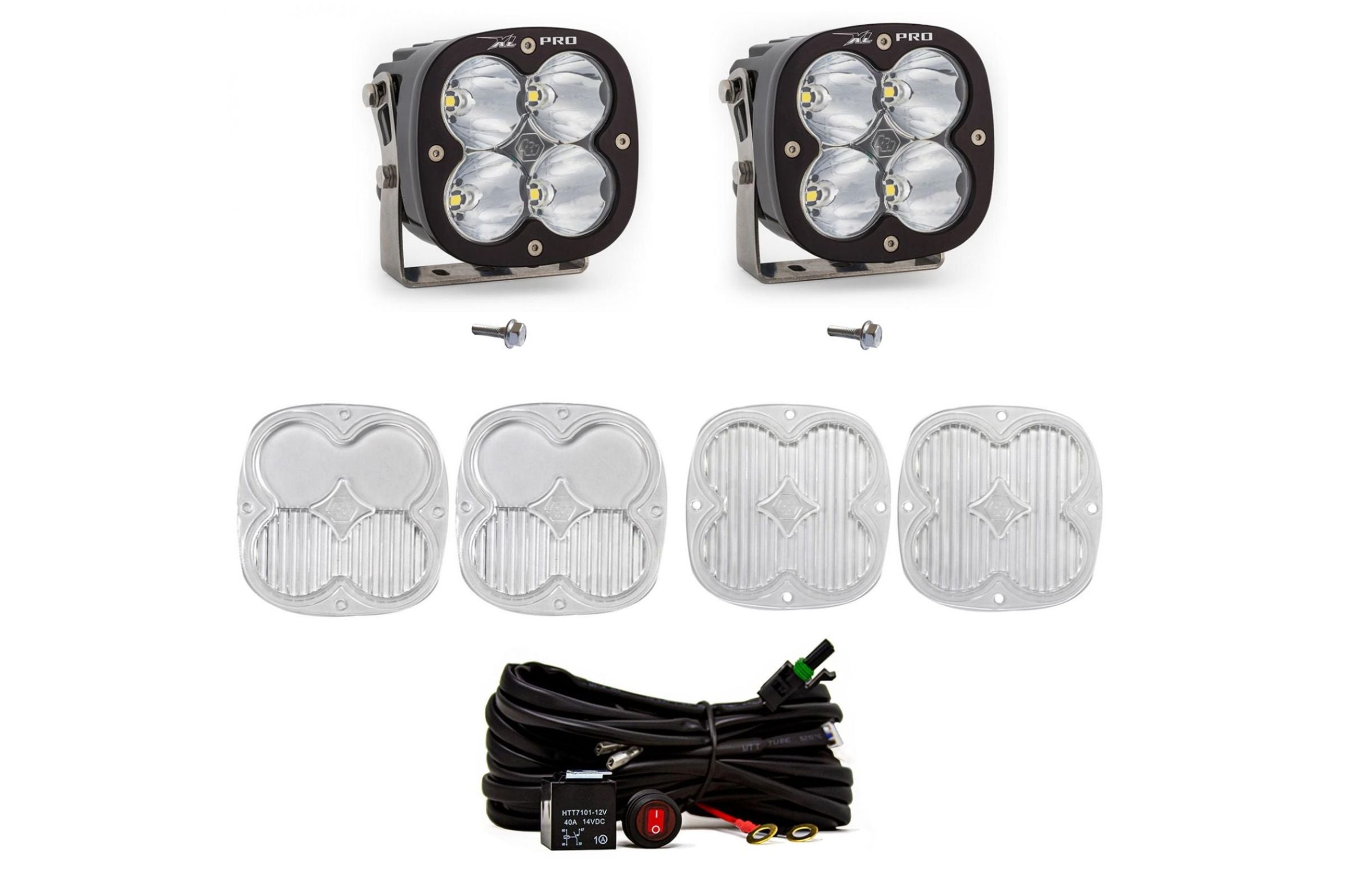 BD Ditch Light LED System: 21+ Bronco (Squadron Sport / Spot / w/ Upfitter)