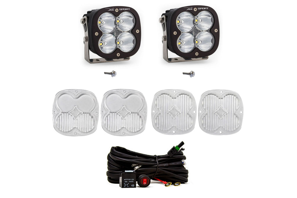 BD Ditch Light LED System: 21+ Bronco (XL80 Combo w/ Upfitter)