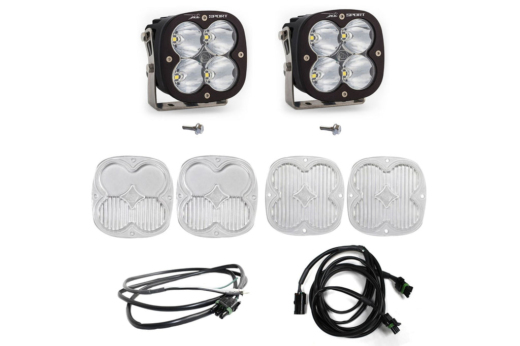 BD Ditch Light LED System: 21+ Bronco (XL80 Combo w/ Upfitter)