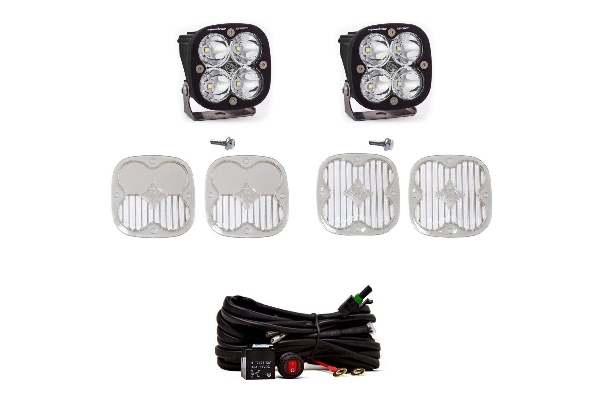 BD Ditch Light LED System: 21+ Bronco (XL Sport / Spot / w/ Upfitter)