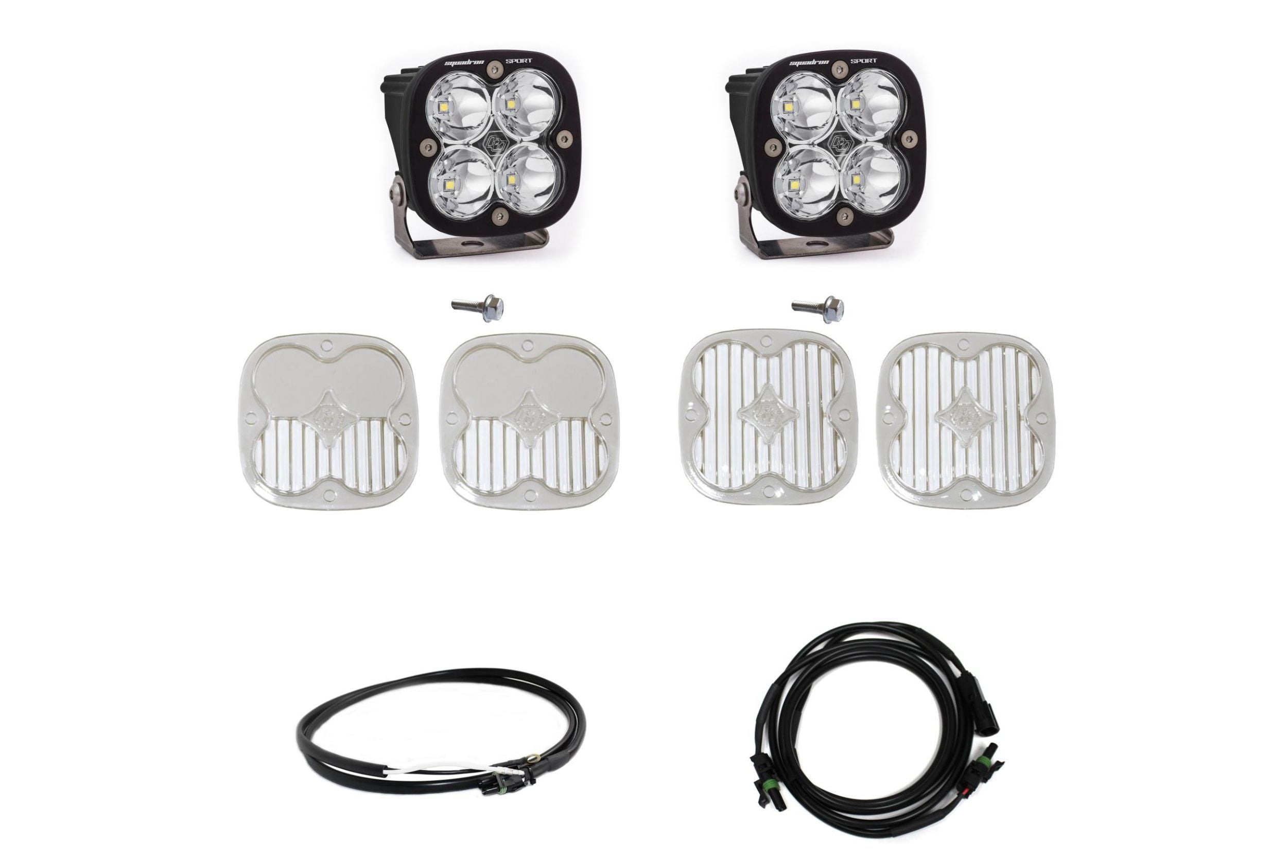 BD Ditch Light LED System: 21+ Bronco (XL80 Combo w/ Upfitter)