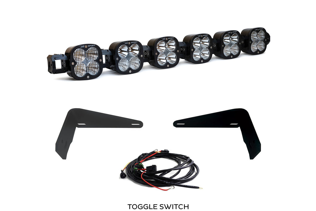 BD Bumper Mount LED System: 21+ Bronco (w/ Plastic Bumper) 6x XL