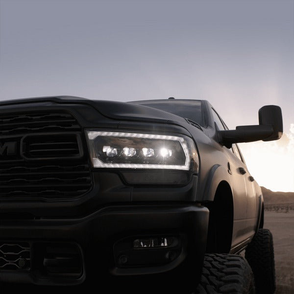 Arex Nova LED Headlights: Ram 2500 (19+) AlphaBlack (Set)