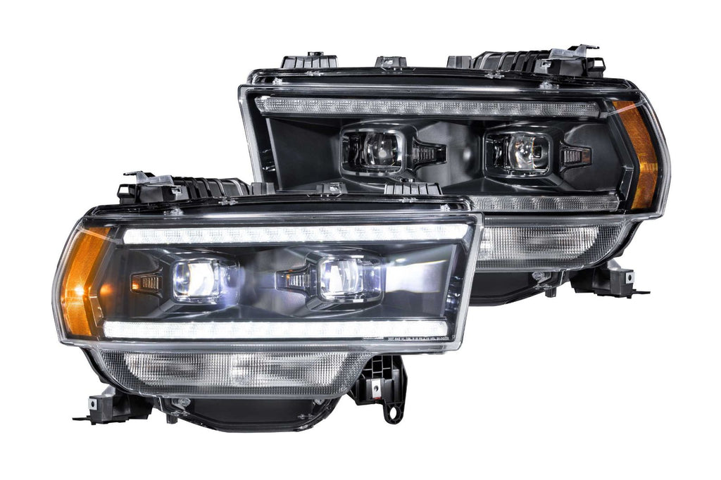 XB Hybrid LED Headlights: Ram HD (19-24 / Set)