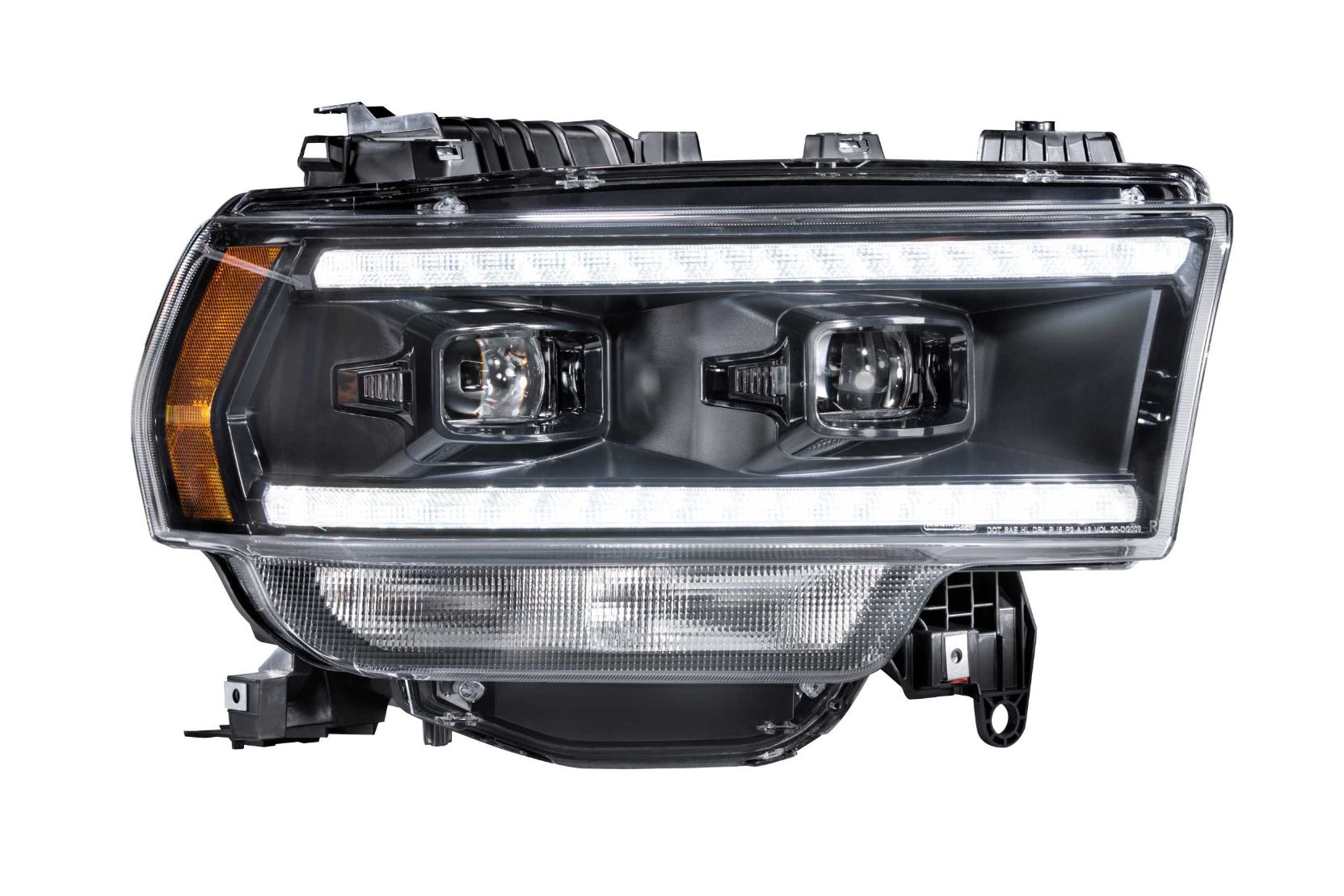 XB Hybrid LED Headlights: Ram HD (19-24 / Set)