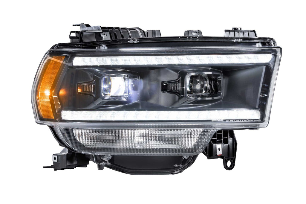 XB Hybrid LED Headlights: Ram HD (19-24 / Set)