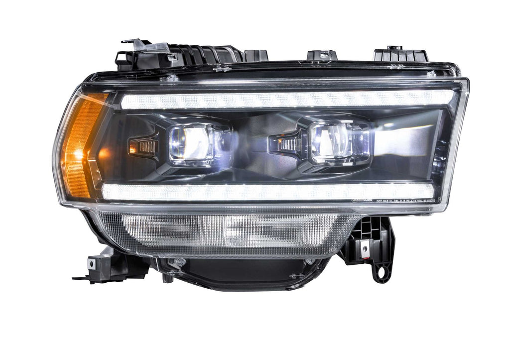 XB Hybrid LED Headlights: Ram HD (19-24 / Set)