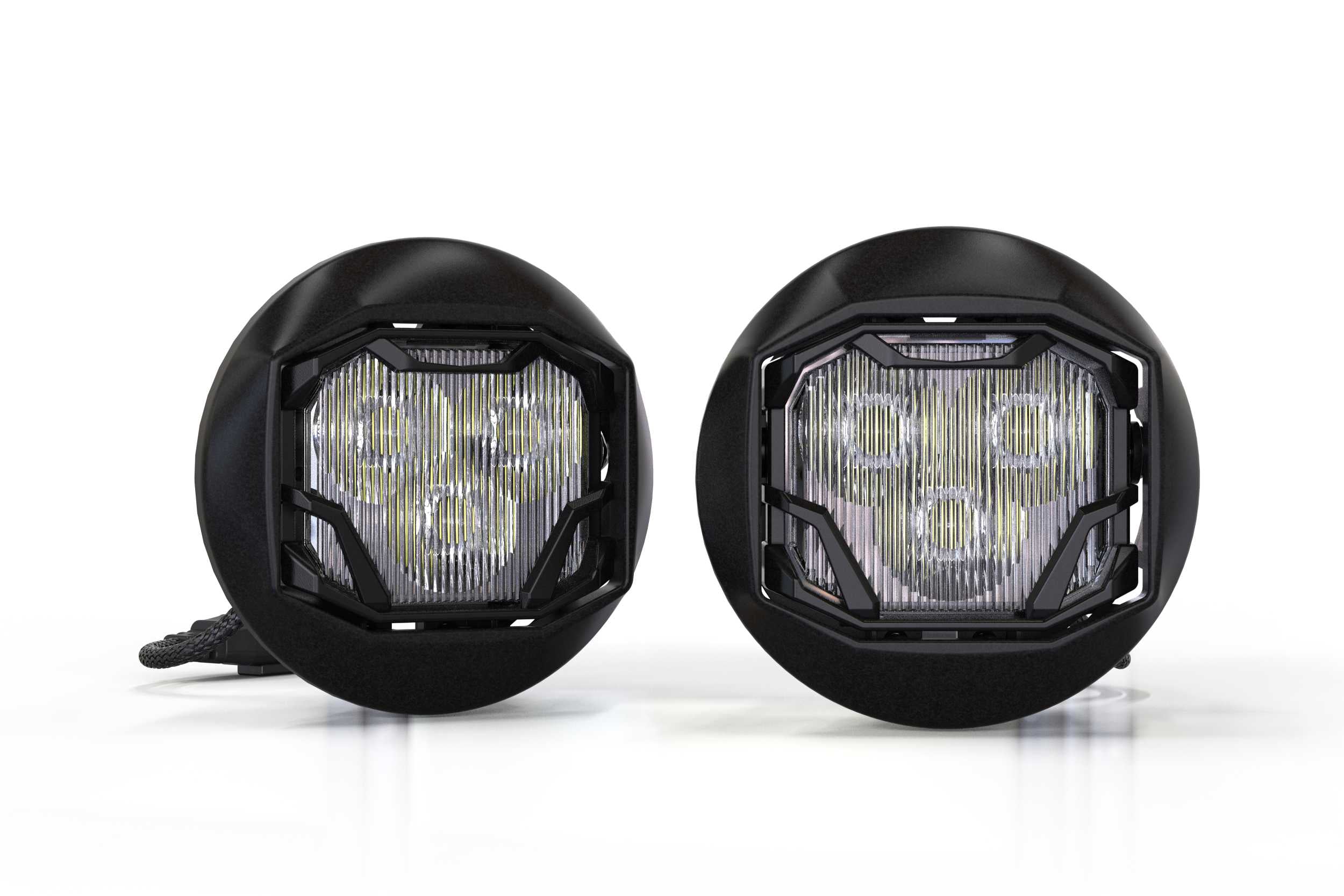 4Banger Fog Lights: 2015+ Canyon (HXB White Spot Beam)