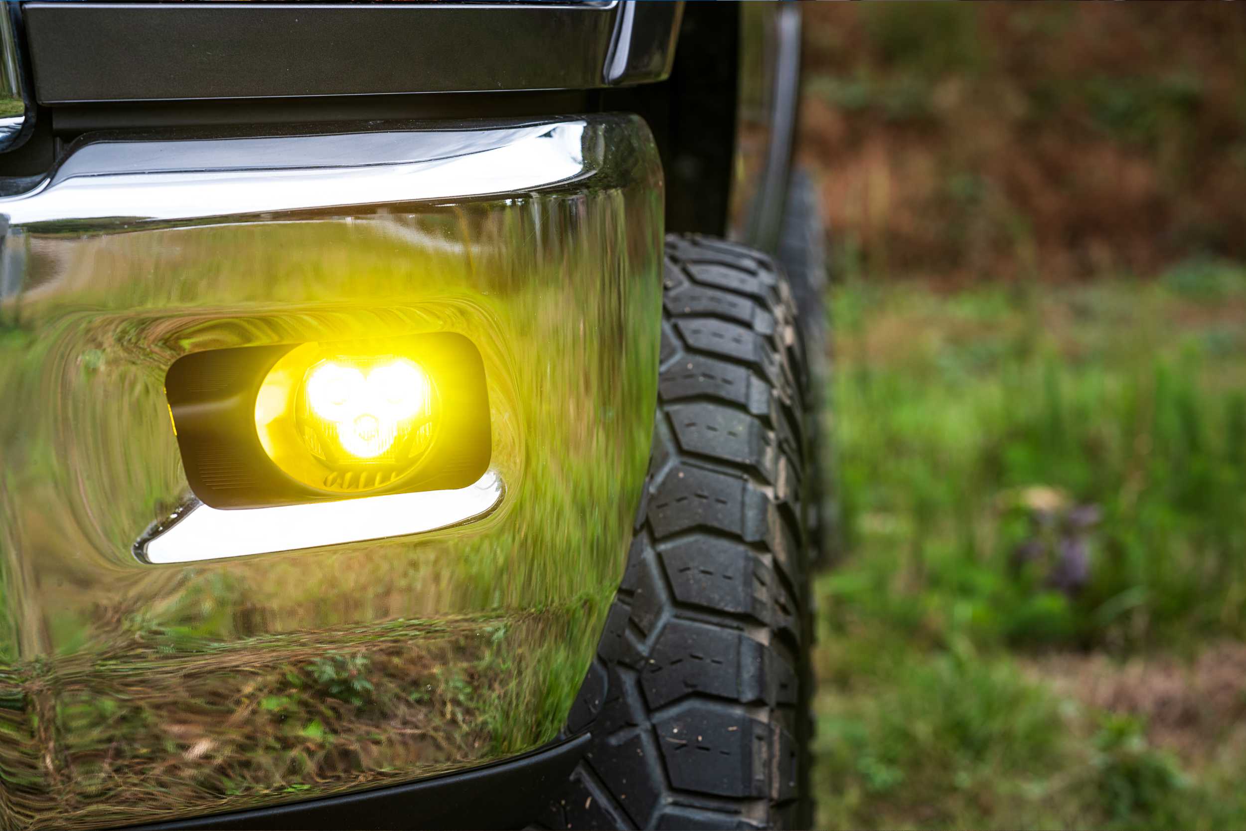 4Banger Fog Lights: 10-18 Ram HD (HXB Yellow Combo Beam)