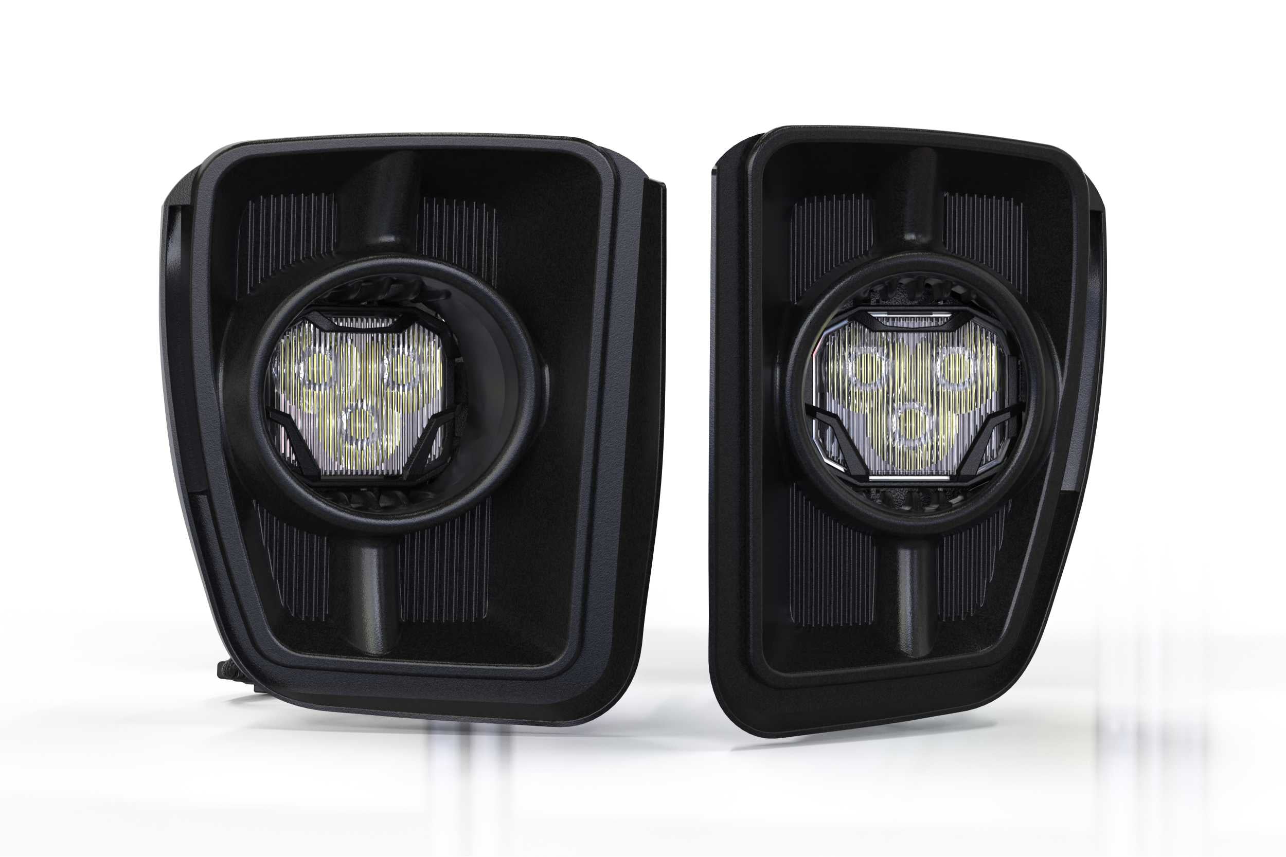 4Banger Fog Lights: 13-18 Ram 1500 (NCS White Combo Beam)