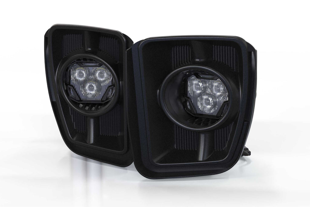4Banger Fog Lights: 13-18 Ram 1500 (HXB White Spot Beam)