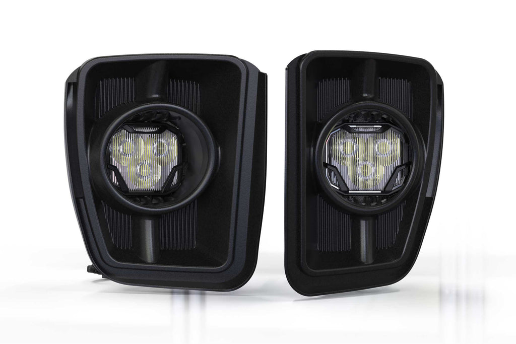 4Banger Fog Lights: 13-18 Ram 1500 (HXB Yellow Combo Beam)