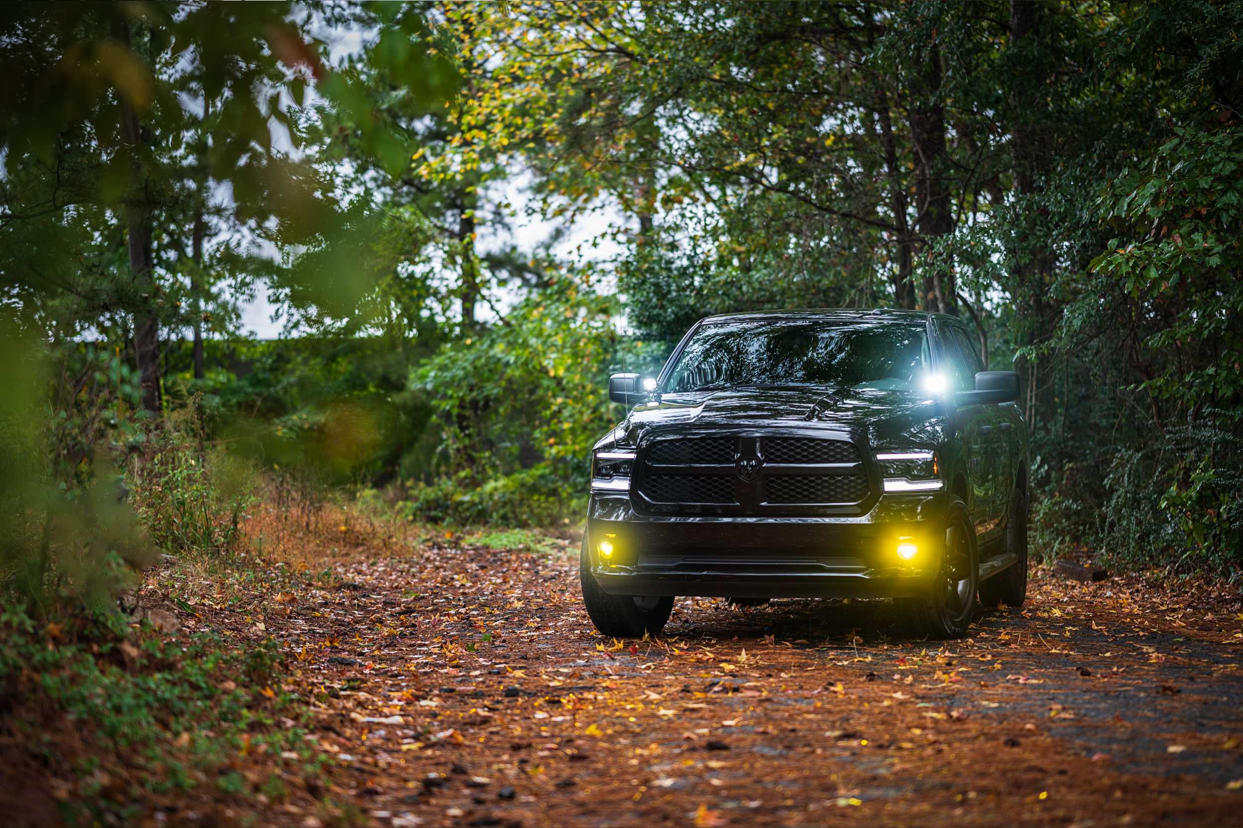 4Banger Fog Lights: 13-18 Ram 1500 (HXB Yellow SAE Wide Beam)