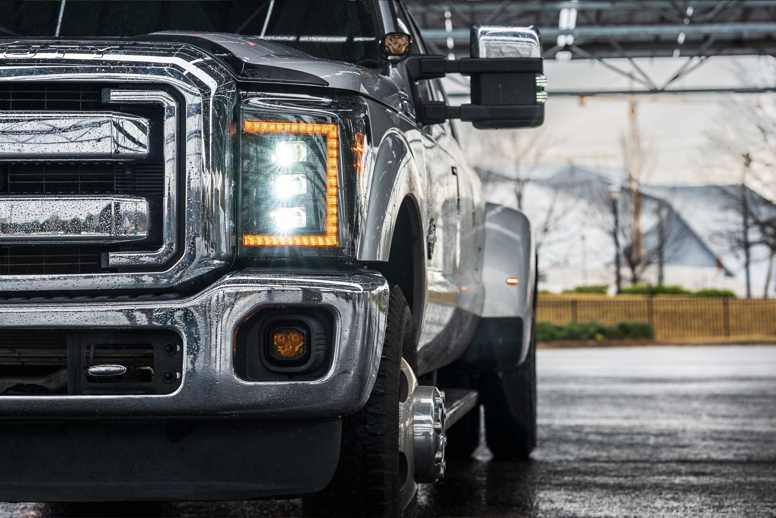 4Banger Fog Lights: 99-16 Super Duty (NCS Yellow Spot Beam)